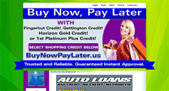 Desktop Screenshot of buynowpaylater.us
